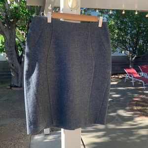 NAMU wool blend charcoal skirt size 8